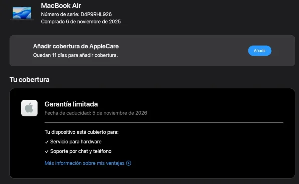 Apple Macbook Air 13 M4 16gb 256gb Azul Oscuro 100% Batería Azul Medianoche (Nuevo con caja abierta)