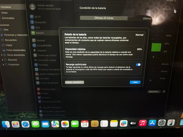 Apple Macbook Air 13 M4 16gb 256gb Azul Oscuro 100% Batería Azul Medianoche (Nuevo con caja abierta)