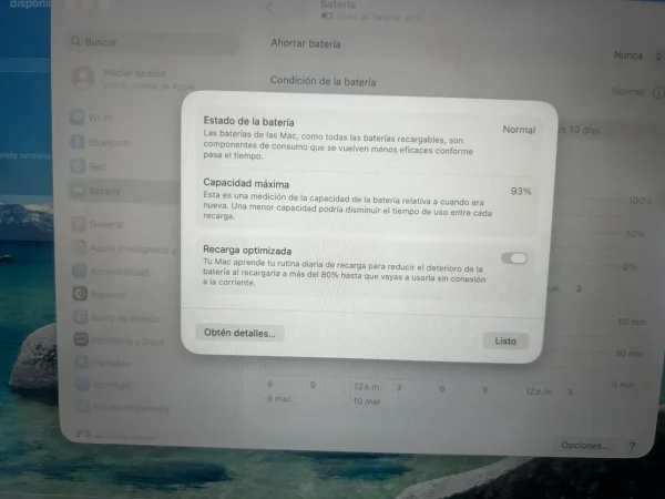 Apple Macbook Air 13'' 2020 M1 - 8 Gb 256 Ssd Gris (Usado)