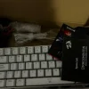 Teclado Gamer Redragon K619w Horus Blanco Español