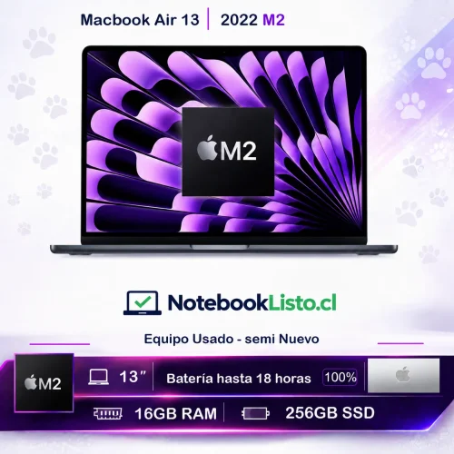 Macbook M2 16gb silver_100% Macbook Apple Air 13 Chip M2 2022 16gb 256gb Ssd Silver