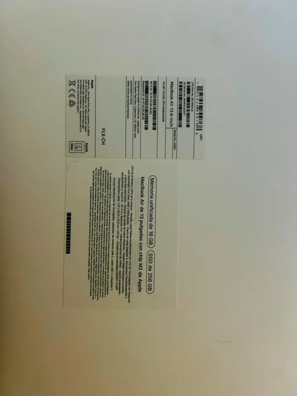 WhatsApp Image 2026-08-11 at 22.35.48 Macbook Apple Air 13 Chip M2 2022 16gb 256gb Ssd Silver